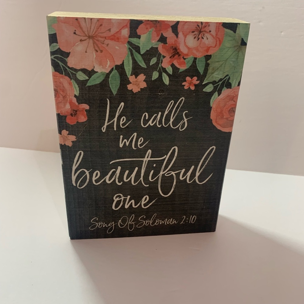 🏷️Limited Sale🏷️Song of Solomon Inspirational Desk Plaque Decoration